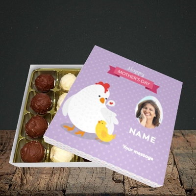 Picture of Hen & Chick, Mother's Day Design, Choc 16