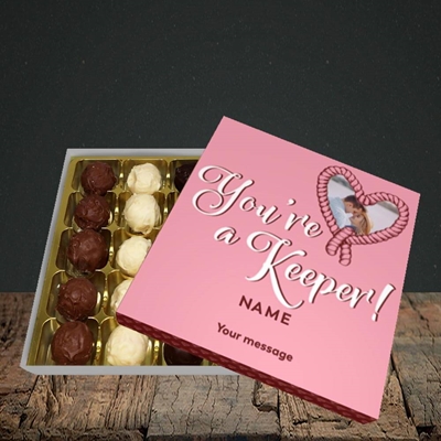 Picture of You're A Keeper, Valentine's Design, Choc 25