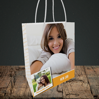 Picture of Photo, New Job Design, Small Portrait Gift Bag