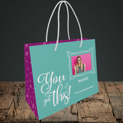 Picture of Got this, Good Luck Design, Small Landscape Gift Bag