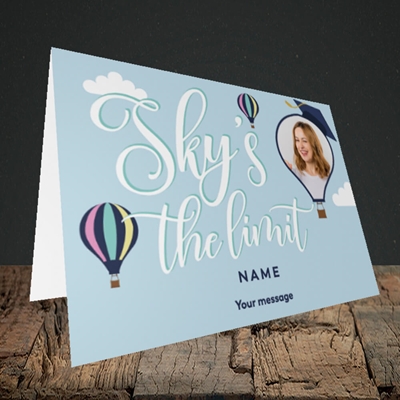 Picture of Sky's the Limit, Graduation Design, Landscape Greetings Card
