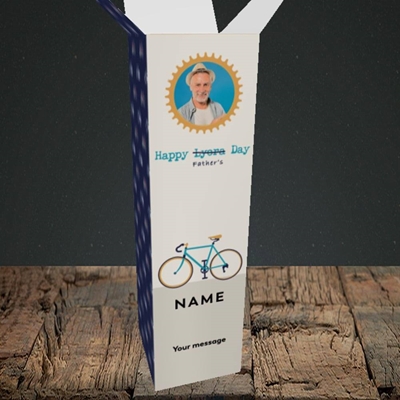 Picture of Lycra Day, Father's Day Design, Upright Bottle Box