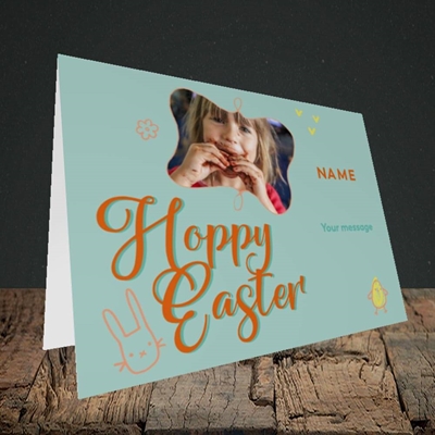 Picture of Hoppy Easter, Easter Design, Landscape Greetings Card