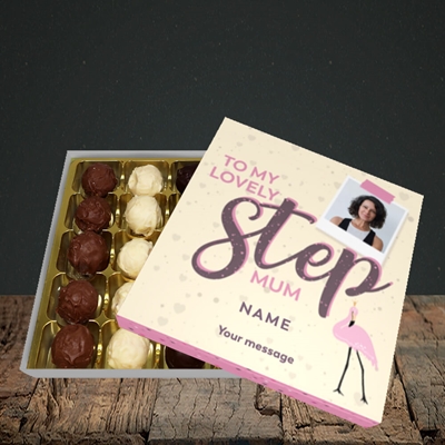 Picture of Lovely Step Mum, Mother's Day Design, Choc 25