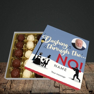 Picture of Dashing Through The... NO!, Christmas Design, Choc 25