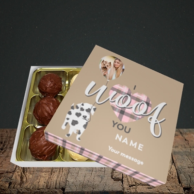 Picture of I Woof You, Valentine's Design, Choc 9