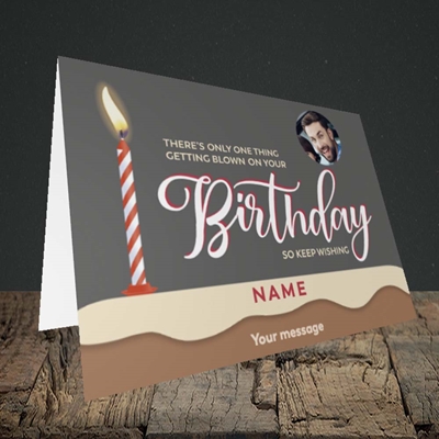 Picture of Wishing To Be Blown, Birthday Design, Landscape Greetings Card