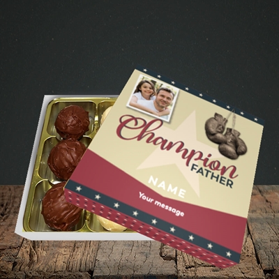 Picture of Champion Father, Father's Day Design, Choc 9