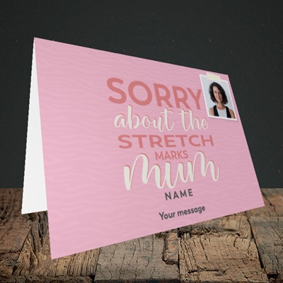 Picture of Stretch Marks, Mother's Day Design, Landscape Greetings Card