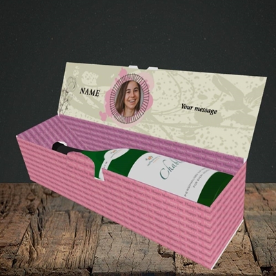 Picture of Elegant Mothers, Mother's Day Design, Lay-down Bottle Box
