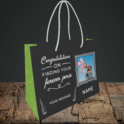 Picture of Forever, Engagement Design, Small Landscape Gift Bag