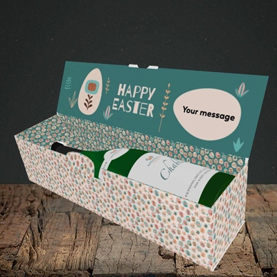 Picture of Easter Egg Farm(Without Photo), Easter Design, Lay-down Bottle Box