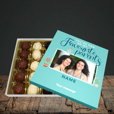 Picture of Favourite Parents, Mother's Day Design, Choc 25