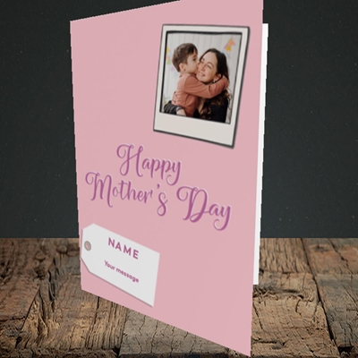 Picture of 2. Polaroid, Mother's Day Design, Portrait Greetings Card