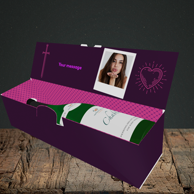 Picture of Game Of Thrones, Valentine's Design, Lay-down Bottle Box