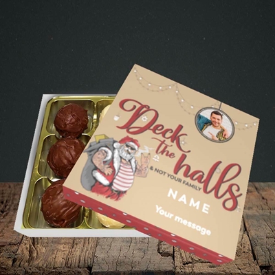 Picture of Deck The Halls, Christmas Design, Choc 9