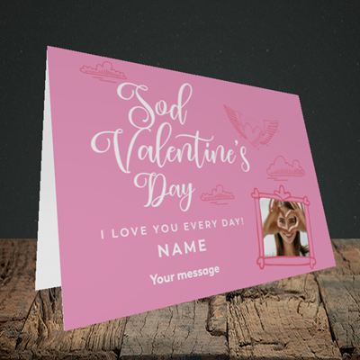 Picture of Sod Valentine's Day, Valentine's Design, Landscape Greetings Card