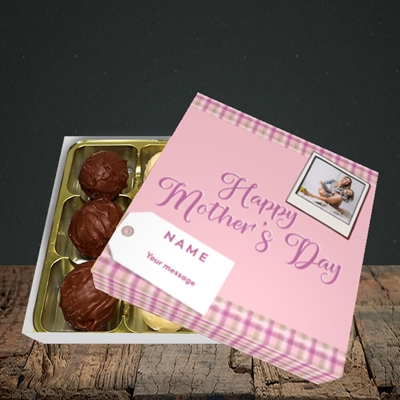 Picture of 2. Polaroid(Chequer), Mother's Day Design, Choc 9