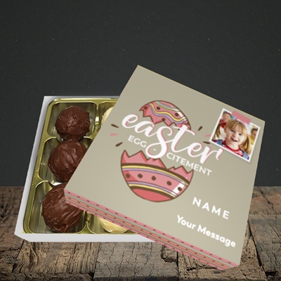 Picture of Egg-citement, Easter Design, Choc 9