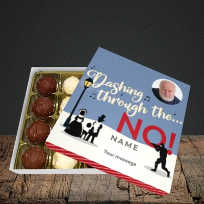Picture of Dashing Through The... NO!, Christmas Design, Choc 16