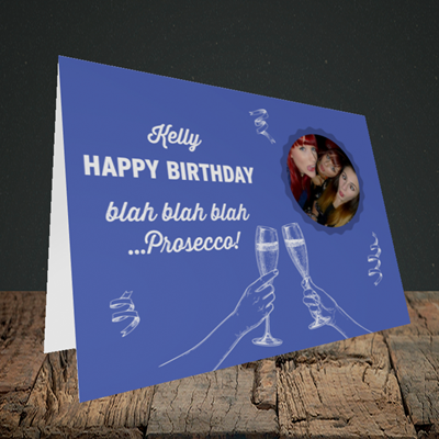 Picture of Blah, Birthday Design, Landscape Greetings Card