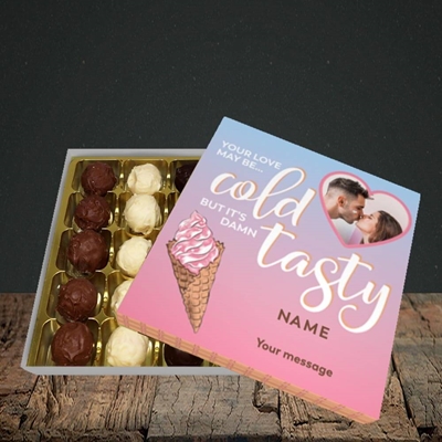 Picture of Cold But Tasty, Valentine's Design, Choc 25