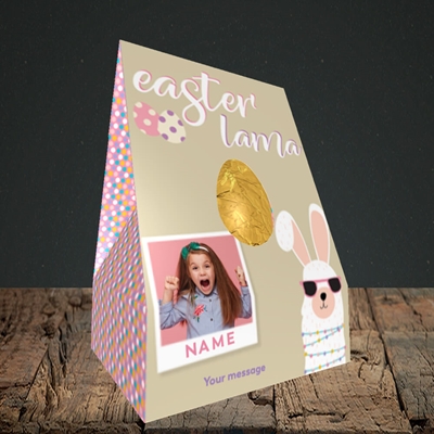Picture of Easter Lama, Easter Design, Large Egg