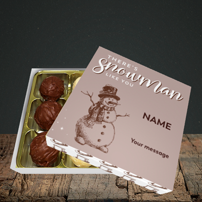 Picture of Snowman Like You(Without Photo), Christmas Design, Choc 9