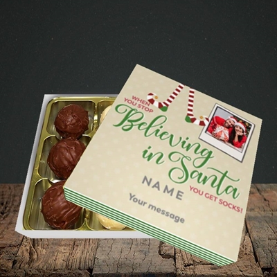 Picture of Believing In Santa, Christmas Design, Choc 9