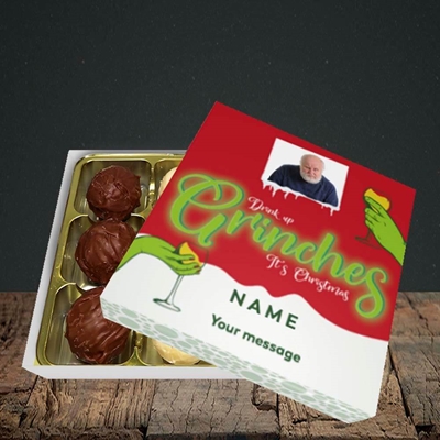 Picture of Drink Up Grinches, Christmas Design, Choc 9