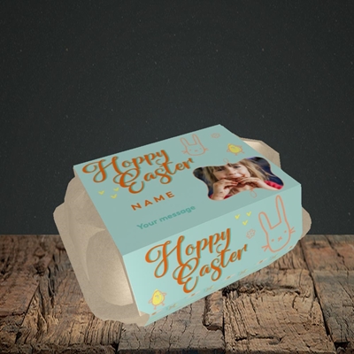 Picture of Hoppy Easter, Easter Design, 6 Egg Box