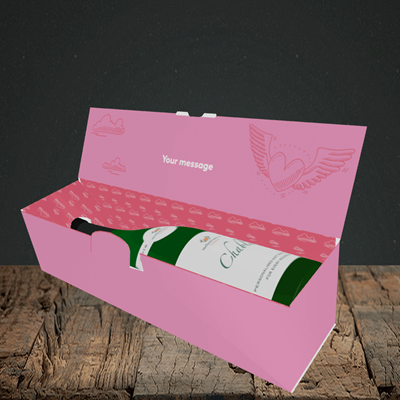 Picture of Sod Valentine's Day, (Without Photo) Valentine's Design, Lay-down Bottle Box