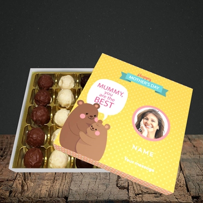 Picture of Mummy You Are The Best Bear, Mother's Day Design, Choc 25