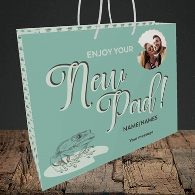 Picture of New Pad, New Home Design, Medium Landscape Gift Bag