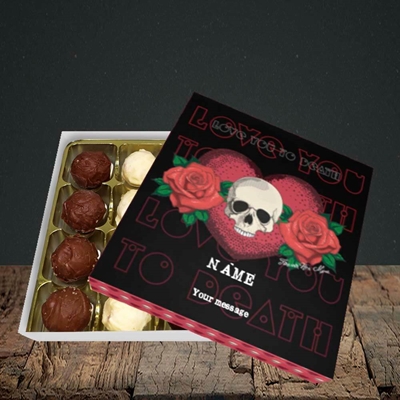Picture of Love You To Death(Without Photo), Valentine Design, Choc 16