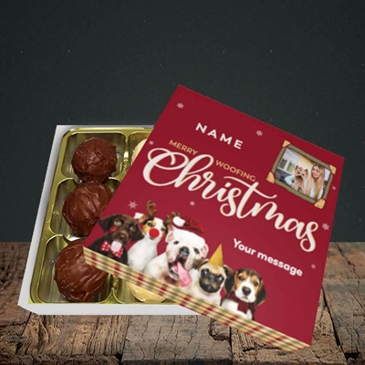 Picture of Woofing Christmas, Christmas Design, Choc 9