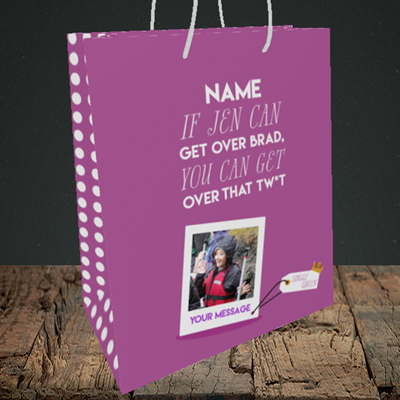 Picture of Brad, Thinking of You Design, Medium Portrait Gift Bag