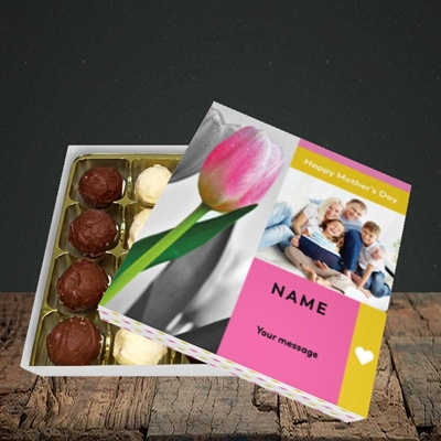 Picture of Mother's Day Tulips, Mother's Day Design, Choc 16