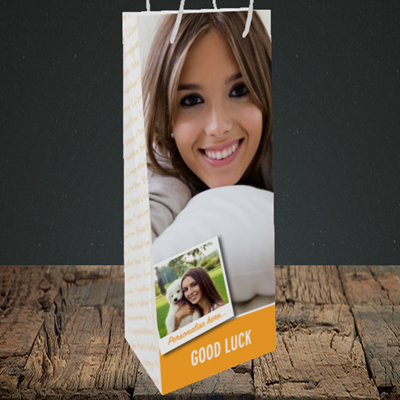 Picture of Photo, Good Luck Design, Bottle Bag