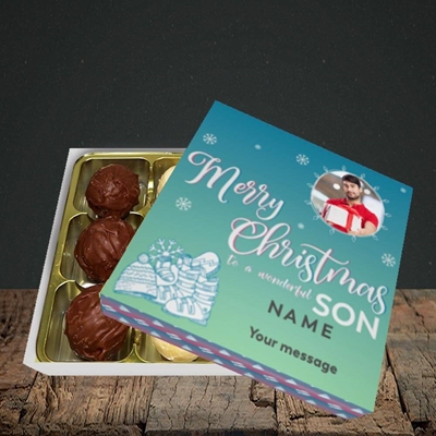 Picture of Wonderful Son, Christmas Design, Choc 9