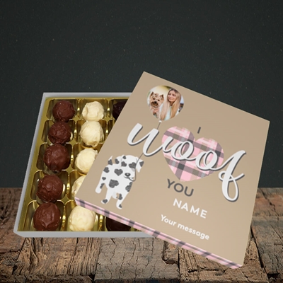 Picture of I Woof You, Valentine's Design, Choc 25