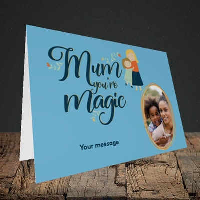 Picture of Mum You're Magic, Mother's Day Design, Landscape Greetings Card