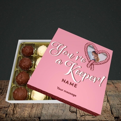 Picture of You're A Keeper, Valentine's Design, Choc 16