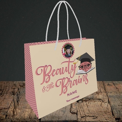 Picture of Beauty & The Brain, Graduation Design, Small Landscape Gift Bag