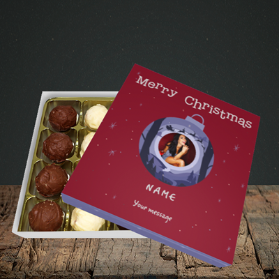Picture of Bauble Scene, Christmas Design, Choc 16