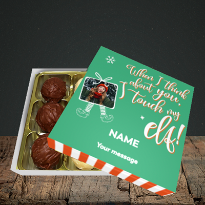 Picture of Touch My Elf, Christmas Design, Choc 9