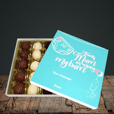 Picture of Wiping My Bum(Without Photo), Mother's Day Design, Choc 25