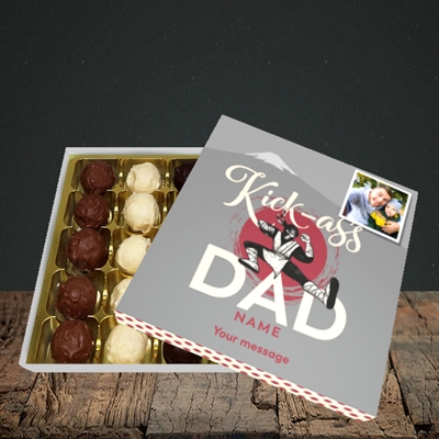 Picture of Kick-Ass Dad, Father's Day Design, Choc 25