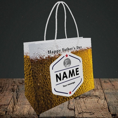 Picture of Premium Father, Father's Day Design, Small Landscape Gift Bag