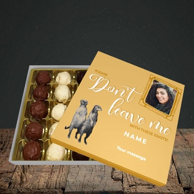 Picture of Don't Leave Me, Leaving Design, Choc 25